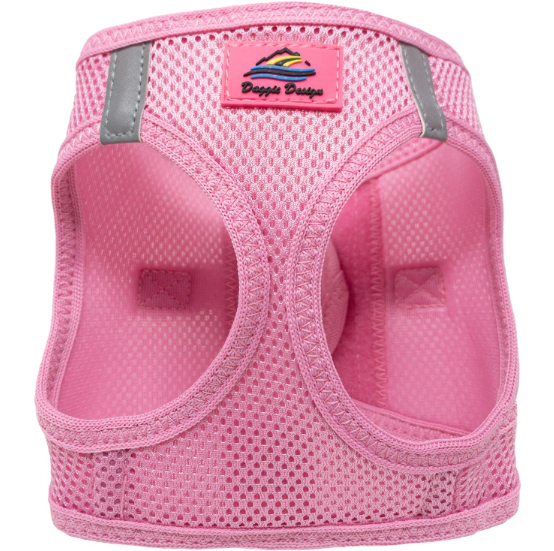 American River Solid Ultra Choke Free Dog Harness - Available in Blue, Pink, Purple, Red, Orange, Teal, Black, and Green