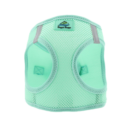 American River Solid Ultra Choke Free Dog Harness - Available in Blue, Pink, Purple, Red, Orange, Teal, Black, and Green